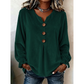 Women's Casual V-Neck Loose-Fit Blouse