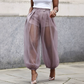 ⌛Limited-Time Offer-Women's Mesh Panel Lantern Pants