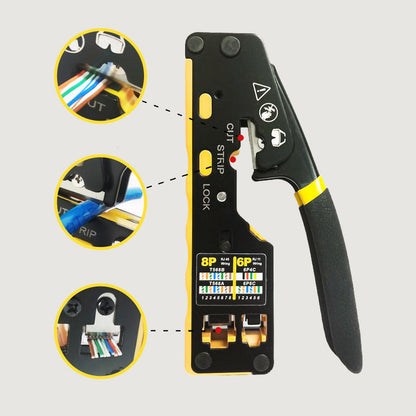 📢📢50% OFF !!!⏰Multi-Function Network Cable Crimping Tool