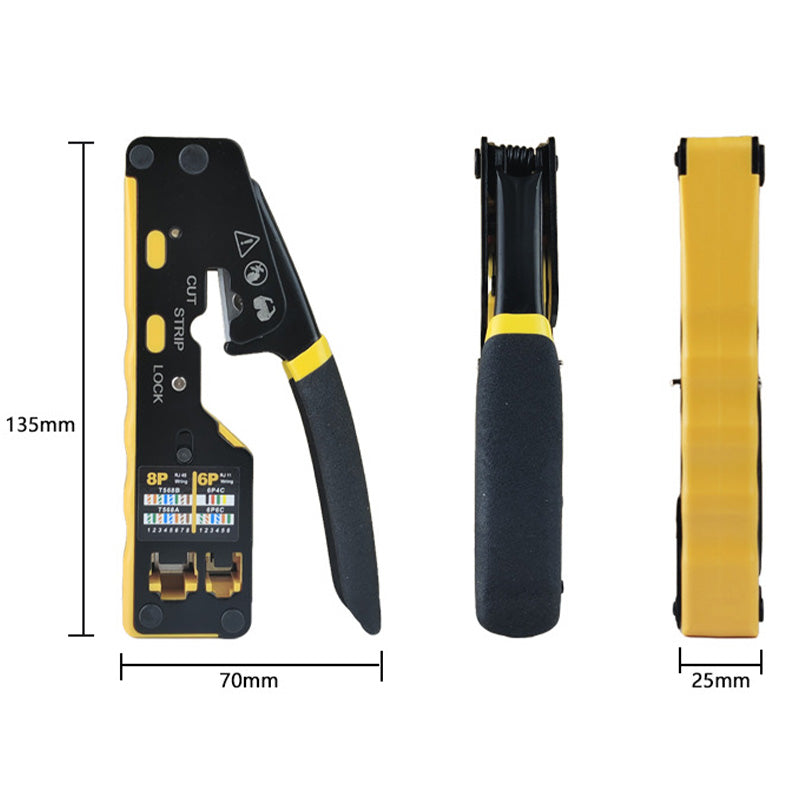 📢📢50% OFF !!!⏰Multi-Function Network Cable Crimping Tool