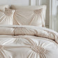 📢📢50% OFF !! ⏰Elegant Pinch Pleat Duvet Cover Set