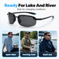 ⏰🔥LIMITED TIME 50% OFF!🔥50K+ SOLD! -🎣Ultra-Light Polarized Fishing Sunglasses🕶️💧