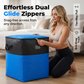 📦🧳Collapsible Storage and Moving Bag – Heavy-duty handles & zippered closure – Folds flat, perfect for moving, travel or closet organization – reusable & easy to clean 🏠
