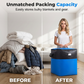 📦🧳Collapsible Storage and Moving Bag – Heavy-duty handles & zippered closure – Folds flat, perfect for moving, travel or closet organization – reusable & easy to clean 🏠