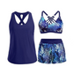 🦋🌈 LIMITED TIME 50% OFF! 🌸Tankini Set with Shorts – Vibrant Prints, Mix & Match – Stylish Beach Look.