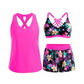 🦋🌈 LIMITED TIME 50% OFF! 🌸Tankini Set with Shorts – Vibrant Prints, Mix & Match – Stylish Beach Look.