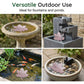 ⏳LAST DAY SALE 🌿Universal Fit Bird Bath Cleaner🐦💦Wildlife-Safe Leaf Purifier for Fresh, Clear Water in Any Garden Basin | Rust-Resistant & Low Maintenance🛡️✨