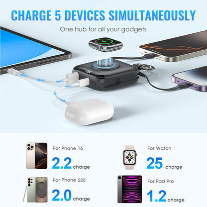 🧲🔋 Magnetic Fast Charging Power Bank – Portable, Snap, Charge, Repeat