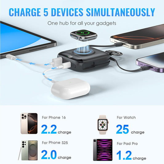 🧲🔋 Magnetic Fast Charging Power Bank – Portable, Snap, Charge, Repeat