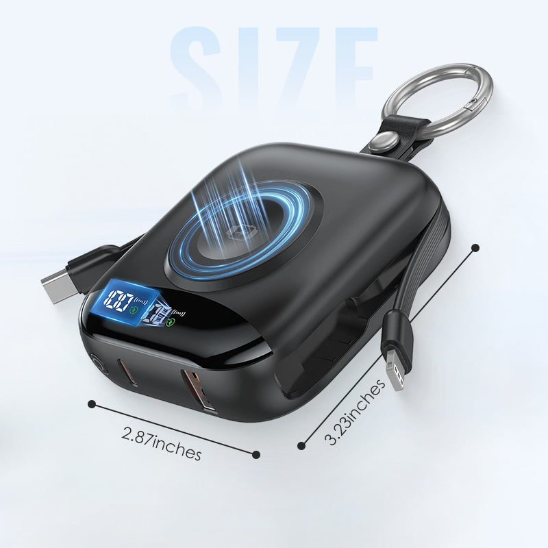 🧲🔋 Magnetic Fast Charging Power Bank – Portable, Snap, Charge, Repeat