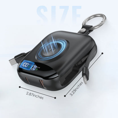 🧲🔋 Magnetic Fast Charging Power Bank – Portable, Snap, Charge, Repeat