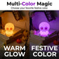 🔥 Best-Seller ✨ Half-Price Offer 👻 Silicone Touch Night Light — Halloween Skull Edition