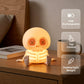 🔥 Best-Seller ✨ Half-Price Offer 👻 Silicone Touch Night Light — Halloween Skull Edition