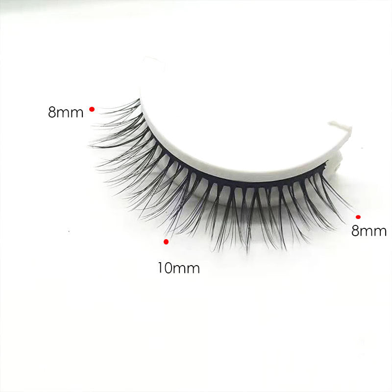 🎉 2026 Sale — Over 38600 Sold! 👁️Reusable Self-Adhesive False Eyelashes｜Glue-Free Natural Curly Press-On Lashes ✨