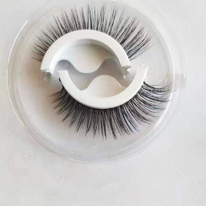 🎉 2026 Sale — Over 38600 Sold! 👁️Reusable Self-Adhesive False Eyelashes｜Glue-Free Natural Curly Press-On Lashes ✨