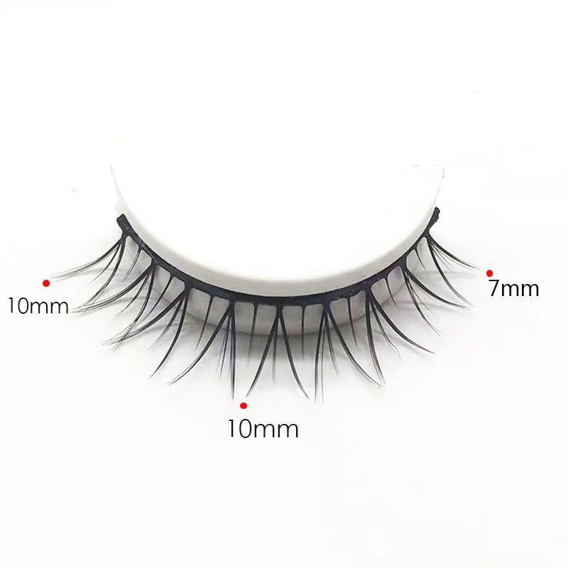 🎉 2026 Sale — Over 38600 Sold! 👁️Reusable Self-Adhesive False Eyelashes｜Glue-Free Natural Curly Press-On Lashes ✨