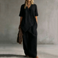 ⌛Limited-Time Offer-Women's Asymmetrical Top & Wide-Leg Pants Set