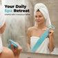 🛀 Boost bathing happiness! Skin becomes smooth and glowing! Dual-Sided Silicone Back Scrubber