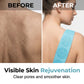 🛀 Boost bathing happiness! Skin becomes smooth and glowing! Dual-Sided Silicone Back Scrubber