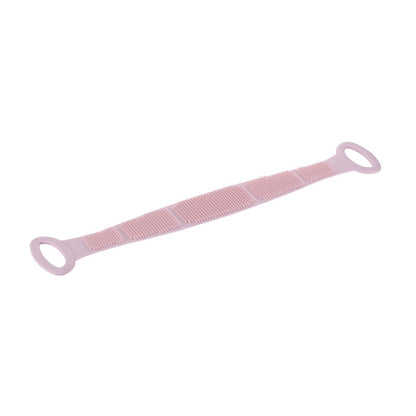 🛀 Boost bathing happiness! Skin becomes smooth and glowing! Dual-Sided Silicone Back Scrubber