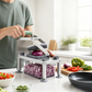 🔥50% OFF🥔Multifunctional 9-Blade Food Chopper with Storage Container