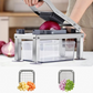 🔥50% OFF🥔Multifunctional 9-Blade Food Chopper with Storage Container
