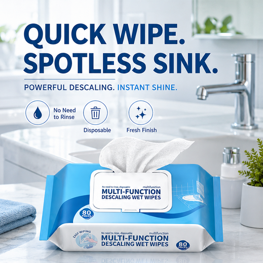🚿 BUY MORE SAVE MORE 🎁Multi-function Bathroom Descaling Cleaning Wipes
