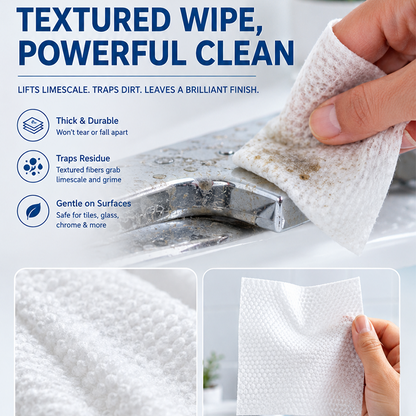 🚿 BUY MORE SAVE MORE 🎁Multi-function Bathroom Descaling Cleaning Wipes