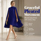 🏖️Summer Hot Sale - Up to 50% OFF⚡50K+ SOLD!🎁Women's Round-Neck Cape Sleeve Mini Dress