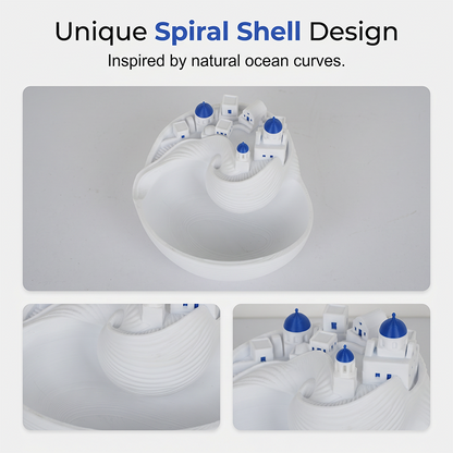 🏺 50% OFF! Ocean Theme Key Tray – blue & white ceramic, handcrafted detail – perfect entryway décor. 🏠💙