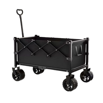 🎉 2026 Sale — Over 38,600 Sold! 🚜 Heavy Duty Collapsible Wagon Cart – All-Terrain Wheels, 130L Large Capacity, 1-Second Quick Fold ✨