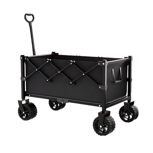 🎉 2026 Sale — Over 38,600 Sold! 🚜 Heavy Duty Collapsible Wagon Cart – All-Terrain Wheels, 130L Large Capacity, 1-Second Quick Fold ✨