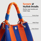 🏆👜 Limited Time - 50% OFF! ✨ Boho Striped Knit Bucket Handbag for Women – Handmade Summer Beach Shoulder Bag