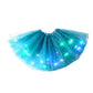 ✨ Light Up the Fun | Girls' LED Sequin Star Tulle Tutu Skirt