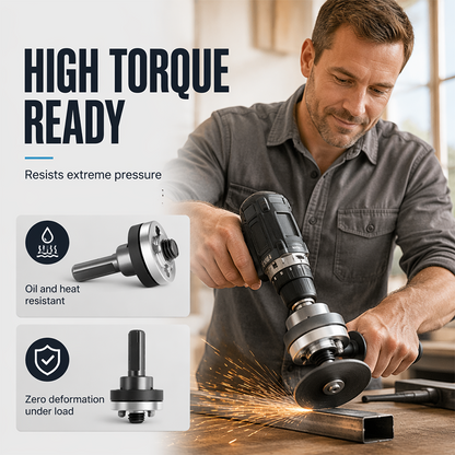 🏭Factory Special 🔥50% Off！🛠️Faster, smoother and easier to use！Heavy Duty Drill to Angle Grinder Adapter