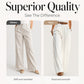 New Arrival✨👖 Flowing High-Waist Trousers in Soft Hues – Effortless Elegance from Office to City Outings