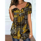 👚🌞Women's Casual V-Neck Top – Soft fabric, flattering fit & breathable – Perfect for summer days & effortless style ✨
