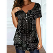 👚🌞Women's Casual V-Neck Top – Soft fabric, flattering fit & breathable – Perfect for summer days & effortless style ✨