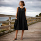 🩷Hot  Sale-50% OFF🌿Cotton And Linen Sleeveless Loose Dress with Pockets
