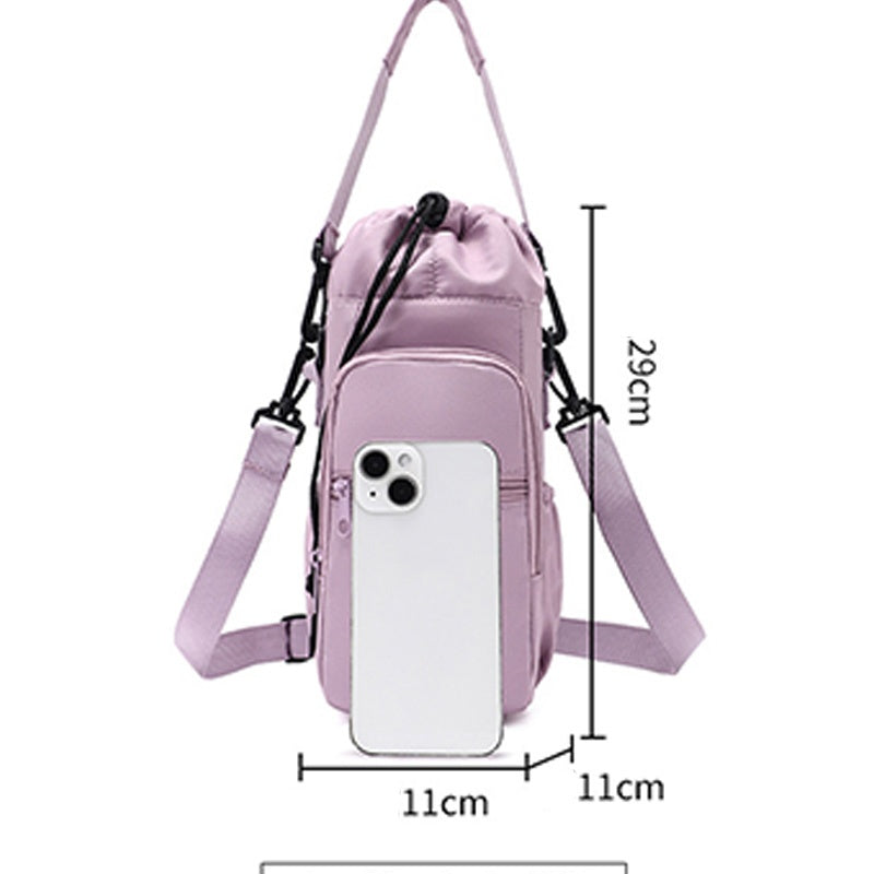⏳Limited time – 50% OFF⏰Water Bottle Carrier Bag with Phone Pockets