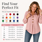 Women's Elegant Lapel Collar Button Top