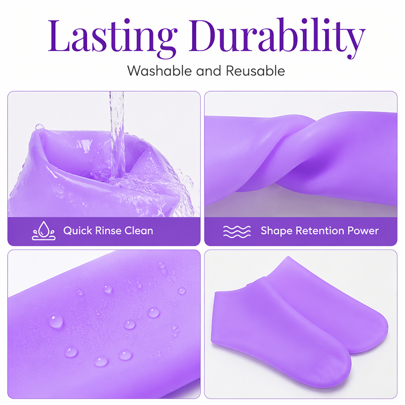 🩷BUY 1 GET 1 FREE🩷Moisturizing Foot Mask Exfoliating Silicone Socks Beach Protective Socks👣