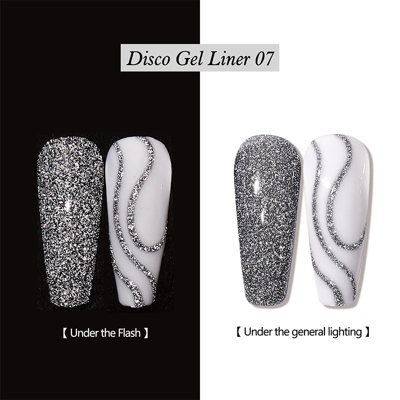 💗LAST DAY SALE 50% OFF⚡50K+ SOLD!!💅| Reflective Glitter Gel Nail Polish Liner