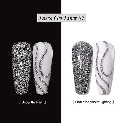 💗LAST DAY SALE 50% OFF⚡50K+ SOLD!!💅| Reflective Glitter Gel Nail Polish Liner