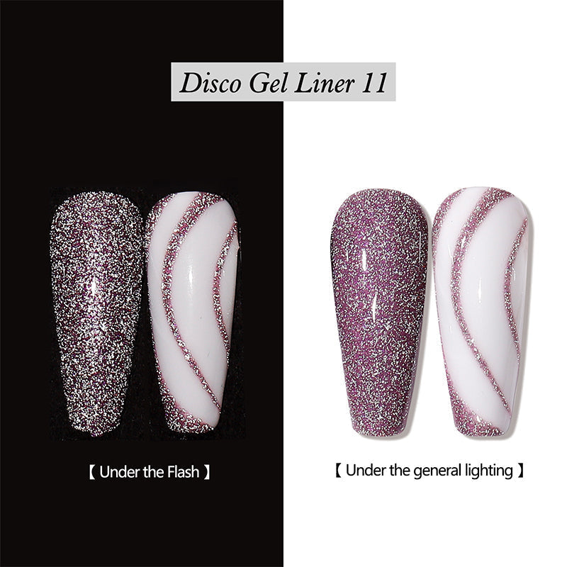 💗LAST DAY SALE 50% OFF⚡50K+ SOLD!!💅| Reflective Glitter Gel Nail Polish Liner