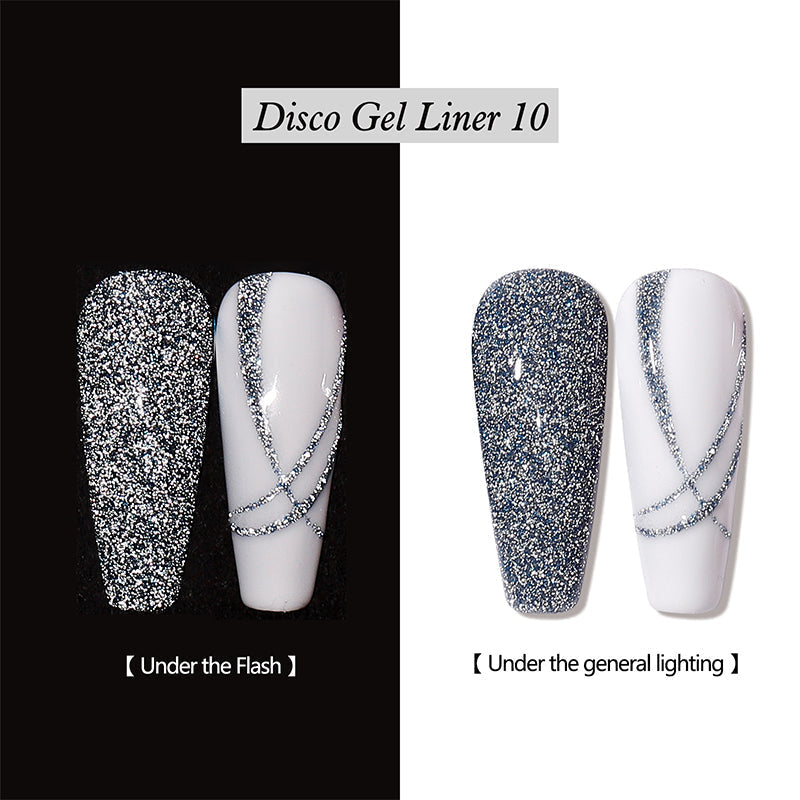 💗LAST DAY SALE 50% OFF⚡50K+ SOLD!!💅| Reflective Glitter Gel Nail Polish Liner