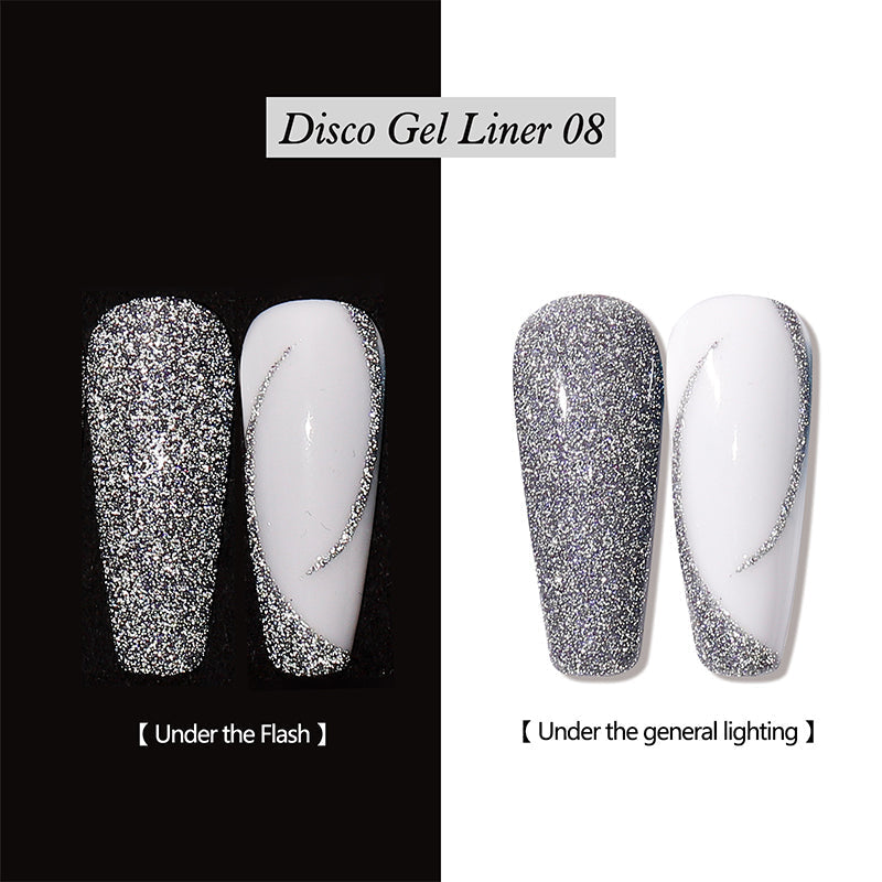 💗LAST DAY SALE 50% OFF⚡50K+ SOLD!!💅| Reflective Glitter Gel Nail Polish Liner