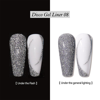 💗LAST DAY SALE 50% OFF⚡50K+ SOLD!!💅| Reflective Glitter Gel Nail Polish Liner