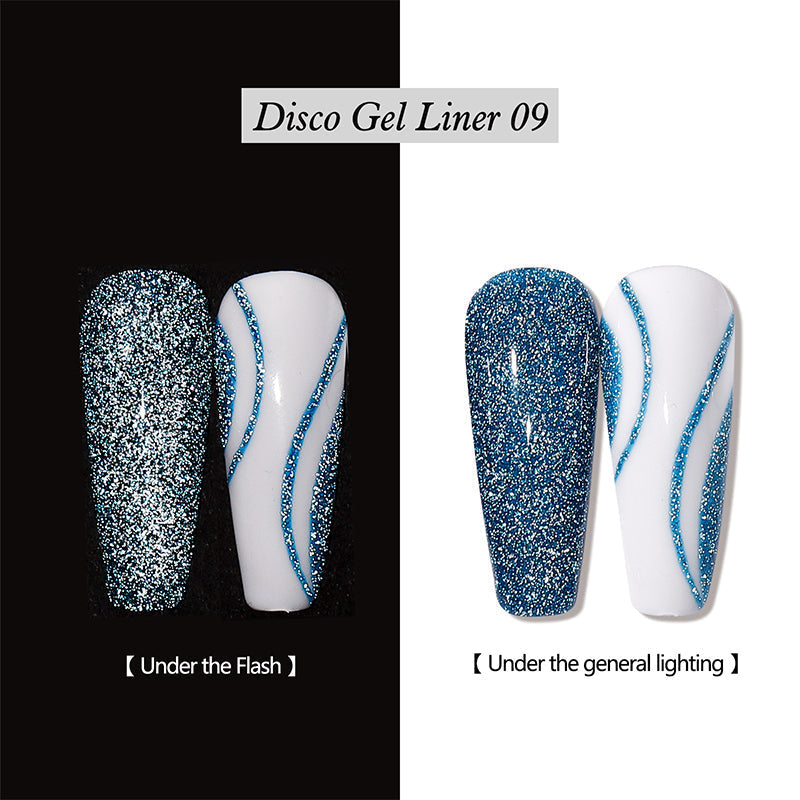 💗LAST DAY SALE 50% OFF⚡50K+ SOLD!!💅| Reflective Glitter Gel Nail Polish Liner