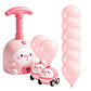 Balloon-Powered Launcher Car Toy Set for Kids